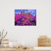 Poster van kleurrijke bloemen (Keuken)