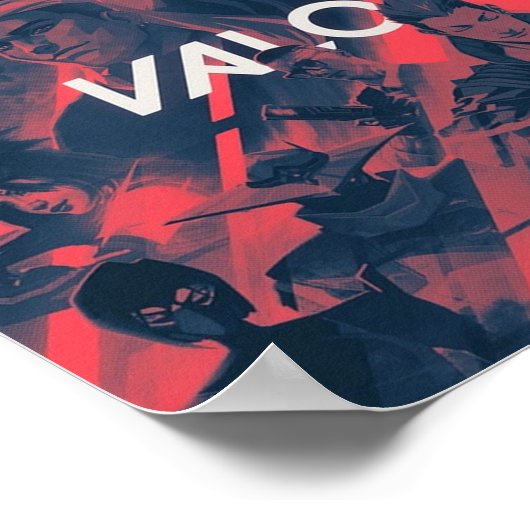 Poster van kleurstoffen (Hoek)