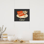  Poster van kolossale cocktails (Keuken)