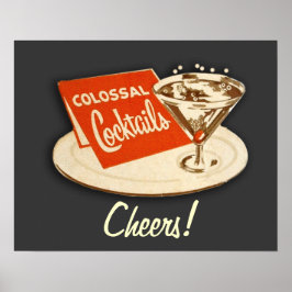  Poster van kolossale cocktails