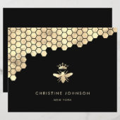 Poster van koningin-bijendesign (Voorkant / Achterkant)