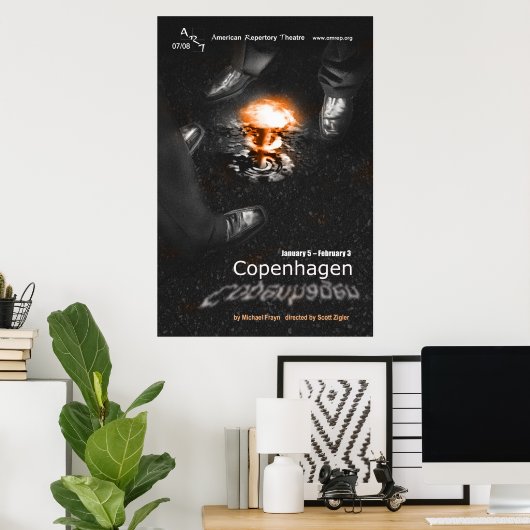 poster van kopenhagen 2 (Thuiskantoor)