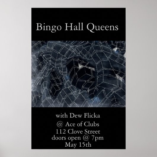 Poster van kubus (Voorkant)