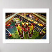 Poster van kwikpinball (Voorkant)
