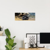 Poster van labrador Retriever (Thuiskantoor)