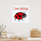 Poster van Ladybugs (Keuken)