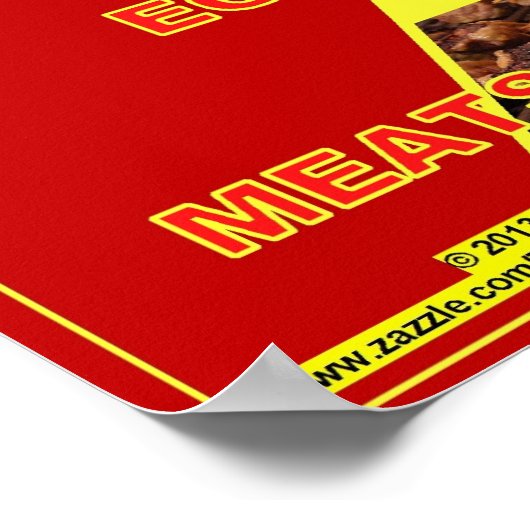 Poster van lagebarsten voedselpiramide-wandkaarten (Hoek)