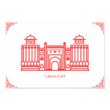 Poster van Lahore Fort Pakistan
