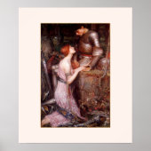 Poster van Lamia door John W. Waterhouse (Voorkant)
