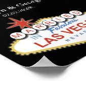 poster van lasvegasbordpapier (Hoek)