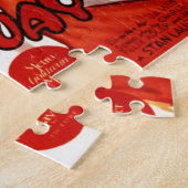 Poster van Laurel & Hardy Classic Film Jigzaag Puz Legpuzzel (Zijkant)