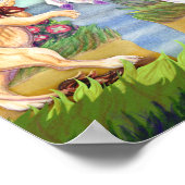 Poster van leder en eenduidig (Hoek)