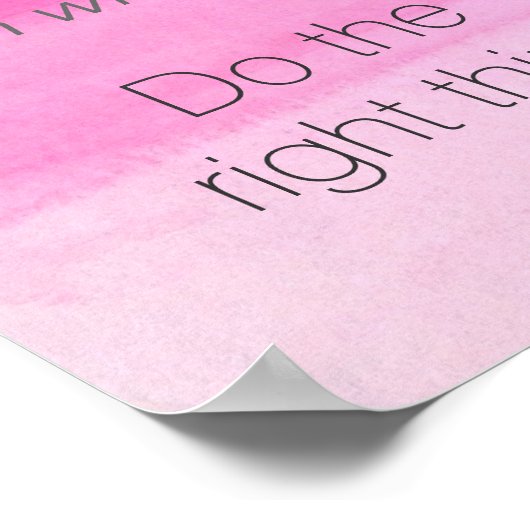 Poster van leerintegriteit (Hoek)