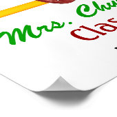 Poster van leerkrachten op school - SRF (Hoek)