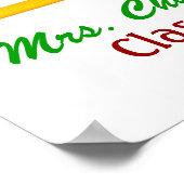 Poster van leerkrachten op school - SRF (Hoek)