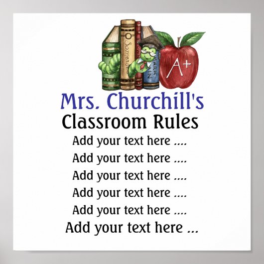 Poster van leerkrachten op school - SRF (Voorkant)