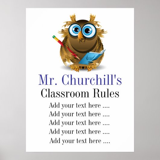 Poster van leerkrachten op school - SRF (Voorkant)