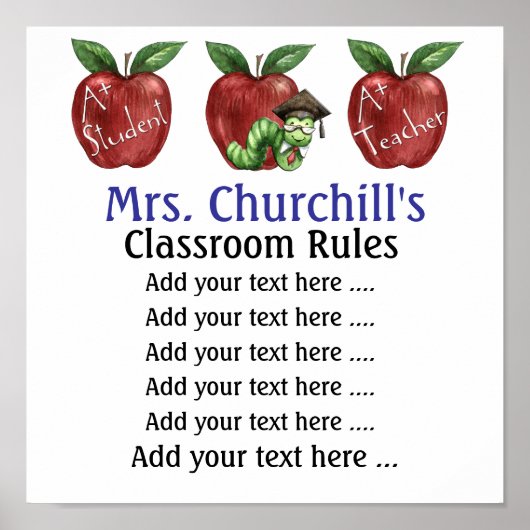 Poster van leerkrachten op school - SRF (Voorkant)