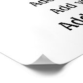 Poster van leerkrachten op school - SRF (Hoek)