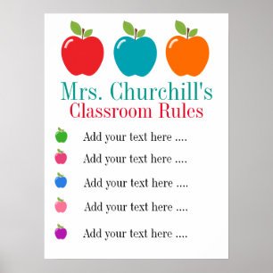 Poster van leerkrachten op school - SRF