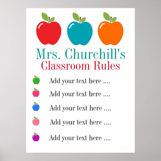 Poster van leerkrachten op school - SRF (Voorkant)