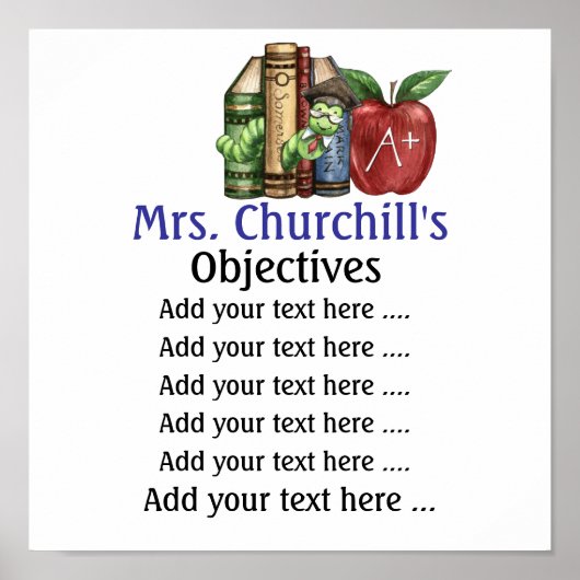 Poster van leerkrachten op school - SRF (Voorkant)