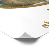 poster van leeuw en lammeren (Hoek)