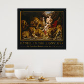 Poster van leeuwen (Keuken)