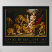 Poster van leeuwen (Voorkant)