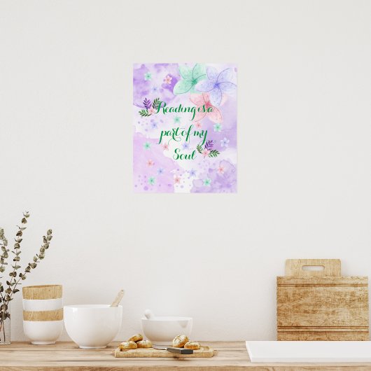 Poster van lentevloervloeren (Keuken)