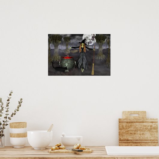 Poster van letsel (Keuken)