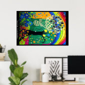 Poster van levensloop (Thuiskantoor)