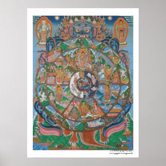 Poster van Life Mandala