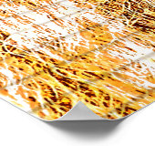 Poster van Lion Head Grunge (Hoek)