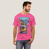 Poster van Lissabon T-shirt (Voorkant volledig)