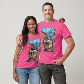 Poster van Lissabon T-shirt (Unisex)