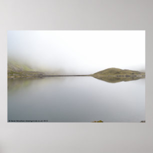 Poster van Llyn Llydaw Reservoir (Snowdonia)