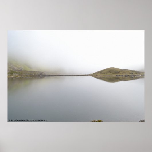 Poster van Llyn Llydaw Reservoir (Snowdonia) (Voorkant)