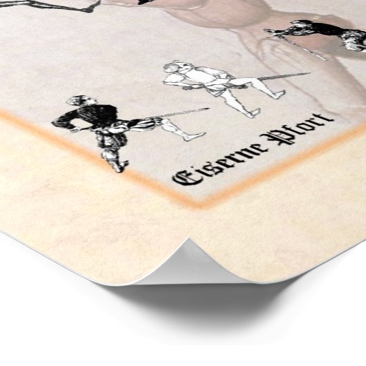 Poster van Longsword Blossfechten (Hoek)