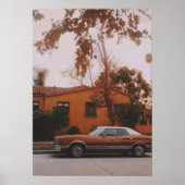 Poster van Los Angeles - Miracle Mile Street (Voorkant)