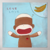 Poster van Love and Bananas (Voorkant)