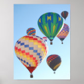 Poster van luchtballonnen (Voorkant)