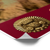 Poster van Machu picchu (Hoek)