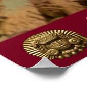 Poster van Machu picchu (Hoek)