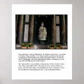 Poster van Madonna en Kind van Michelangelo (Voorkant)