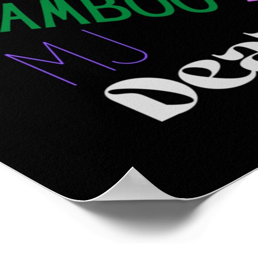 Poster van Mahjong Words (Hoek)