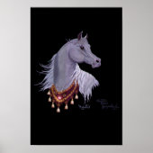 Poster van Majestic Arabian Horse (Voorkant)
