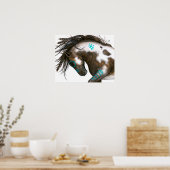 Poster van Majestic voor paarden door Bihrle (Keuken)