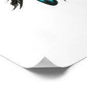 Poster van Mallestic Pinto Paint Horse door Bihrle (Hoek)