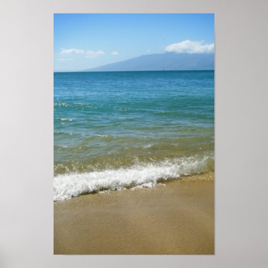 Poster van Maui Beach (Voorkant)